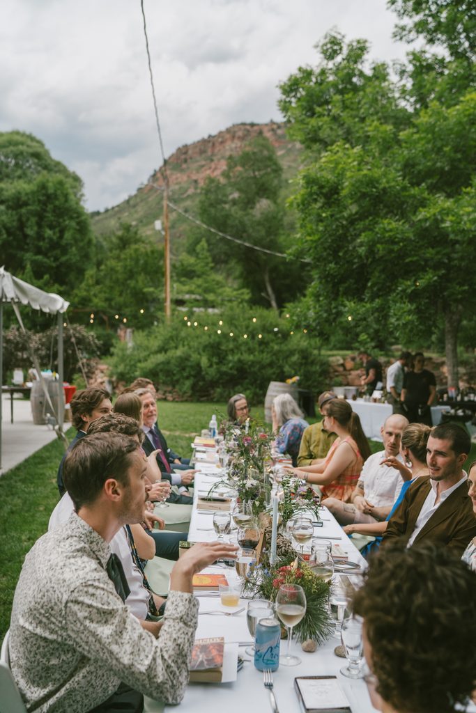 Dinner at Stone Mountain Lodge in Lyons Colorado